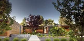 Los Altos Residence designed by Bohlin Cywinski Jackson : Photo © Nic Lehoux/Bohlin Cywinski Jackson