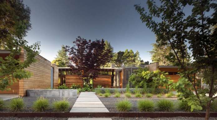Bohlin Cywinski Jackson Recibe Dos Premios 2017 AIA Housing Awards Los Altos Residence designed by Bohlin Cywinski Jackson : Photo © Nic Lehoux/Bohlin Cywinski Jackson