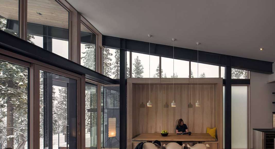 Stella Residences at Mountainside Northstar designed by Bohlin Cywinski Jackson : Photo © Nic Lehoux/Bohlin Cywinski Jackson