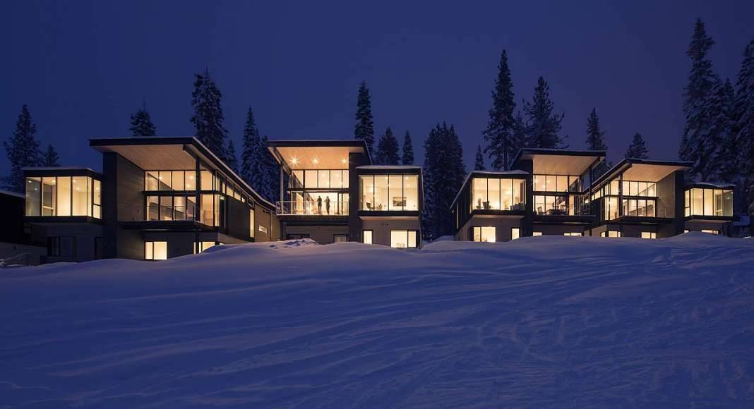 Stella Residences at Mountainside Northstar designed by Bohlin Cywinski Jackson : Photo © Nic Lehoux/Bohlin Cywinski Jackson