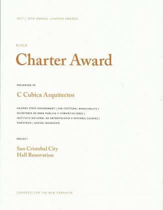 C Cubica Arquitectos Charter Award granted by the CNU : Photo Congress for the New Urbanism (CNU)