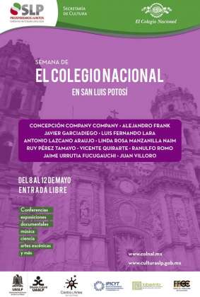 La Semana de El Colegio Nacional en... : Poster © El Colegio Nacional