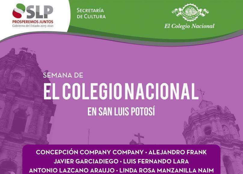 La Semana de El Colegio Nacional en... : Poster © El Colegio Nacional