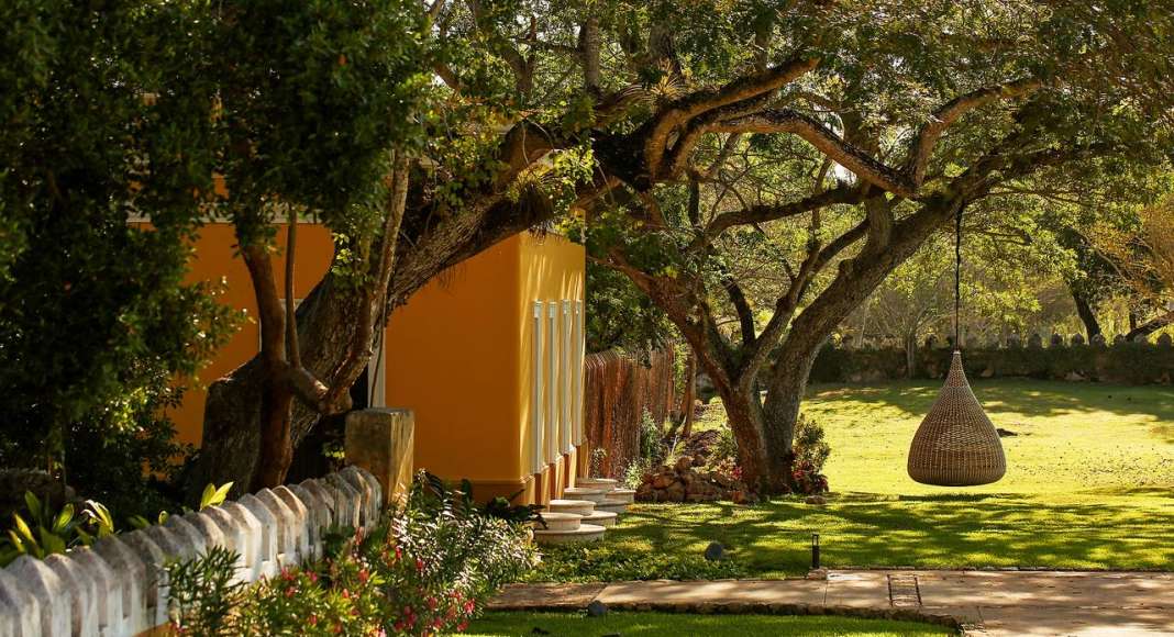 Hacienda del Hotel Chablé Resort & Spa en Chocholá, Yucatán : Fotografía © Paulina Morán