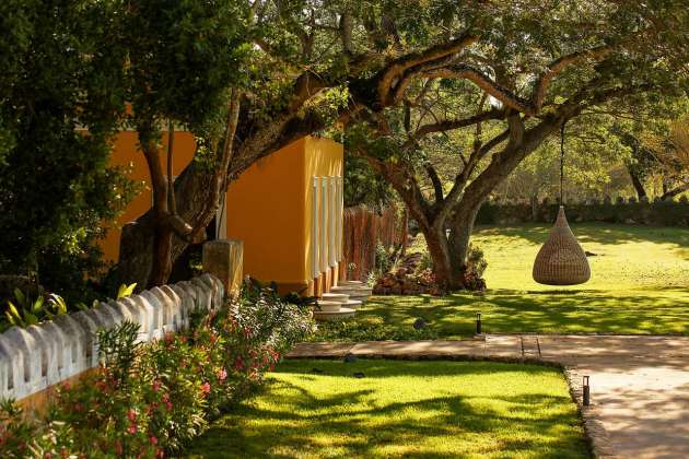 Hacienda del Hotel Chablé Resort & Spa en Chocholá, Yucatán : Fotografía © Paulina Morán