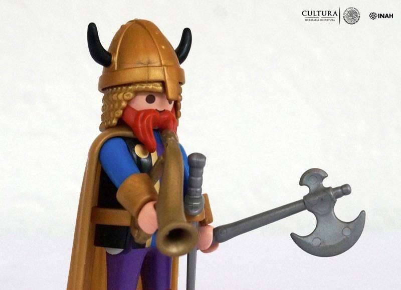 La muestra contó con el apoyo de la Asociación Mexicana de Coleccionistas de Playmobil : Foto © Galería de Historia-INAH