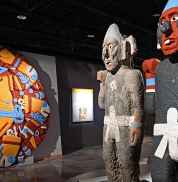 Nuestra sangre, nuestro color. La escultura polícroma de Tenochtitlan : Fotografía © Museo Nacional de Antropología
