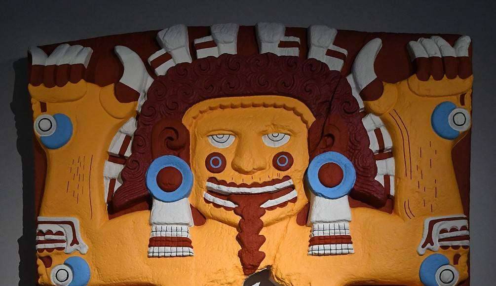 Nuestra sangre, nuestro color. La escultura polícroma de Tenochtitlan : Fotografía © Museo Nacional de Antropología