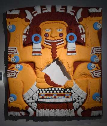 Nuestra sangre, nuestro color. La escultura polícroma de Tenochtitlan : Fotografía © Museo Nacional de Antropología