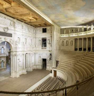 Museo Cívico de Arte de Vicenza - Teatro Olímpico : Fotografía cortesía de © ALA - Assoarchitetti