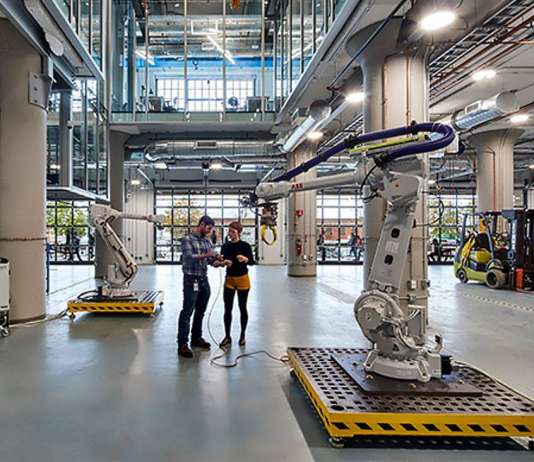 Autodesk’s Boston BUILD Space : Photograph © Robert Benson