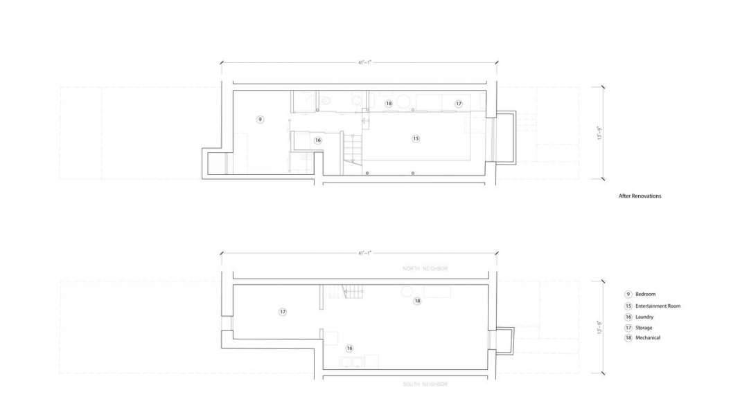 Planta Sótano Twelve Tacoma diseñado por Aleph-Bau en Toronto : Drawing © Aleph-Bau