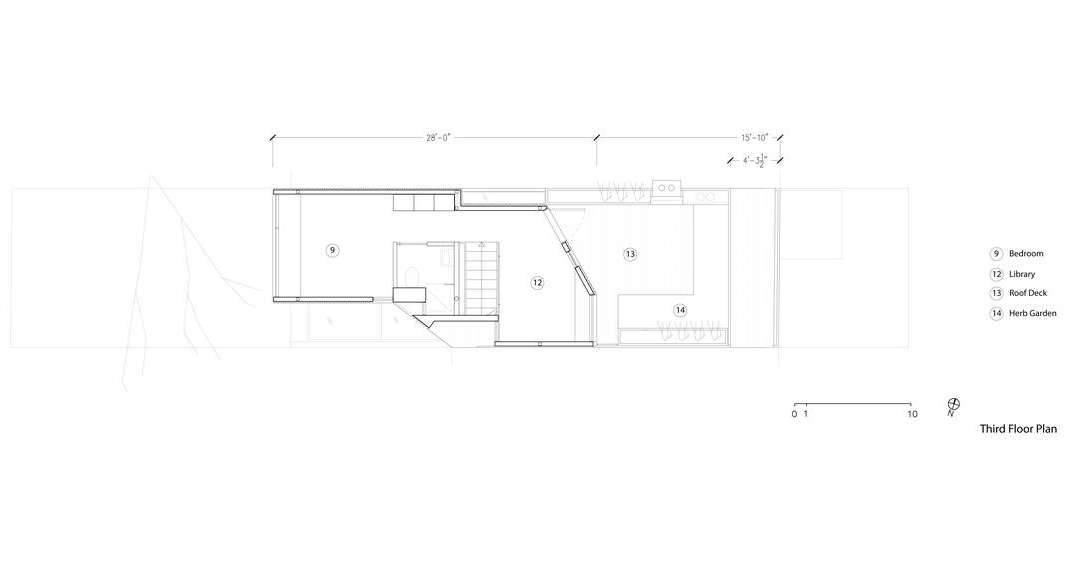 Planta Segundo Nivel Twelve Tacoma diseñado por Aleph-Bau en Toronto : Drawing © Aleph-Bau