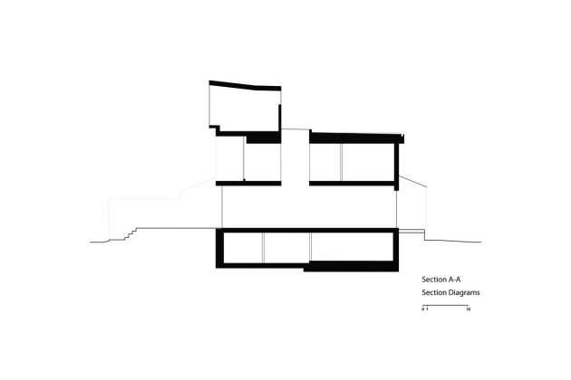 Corte Uno Twelve Tacoma diseñado por Aleph-Bau en Toronto : Drawing © Aleph-Bau