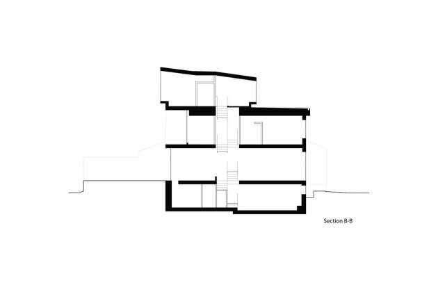 Corte Dos Twelve Tacoma diseñado por Aleph-Bau en Toronto : Drawing © Aleph-Bau