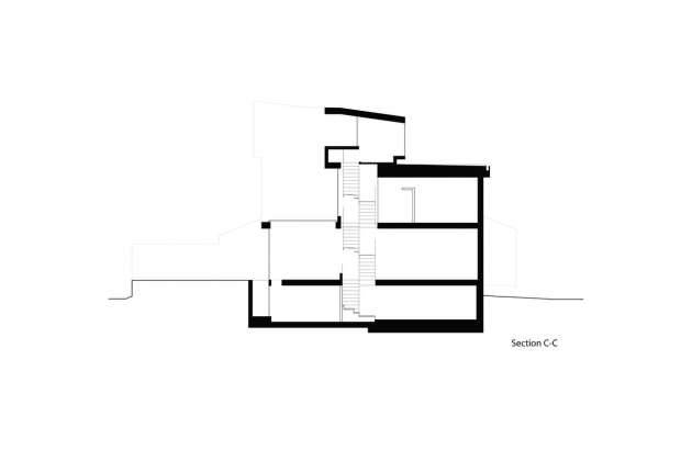 Corte Tres Twelve Tacoma diseñado por Aleph-Bau en Toronto : Drawing © Aleph-Bau