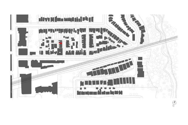 Planta de Conjunto Twelve Tacoma diseñado por Aleph-Bau en Toronto : Drawing © Aleph-Bau