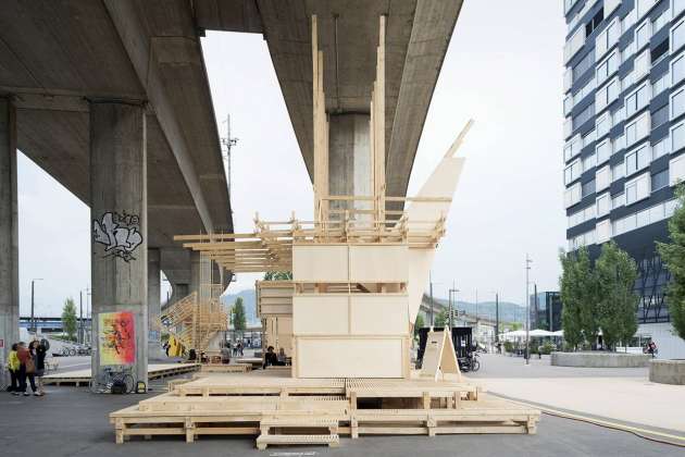 HOUSE 2 - COUNTER CITY instalación diseñada por el laboratorio ALICE de la EPFL : ©Anna Positano - www.opfot.com