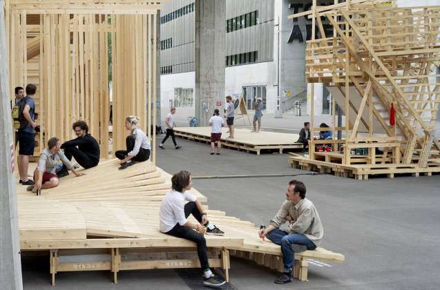 HOUSE 2 - COUNTER CITY instalación diseñada por el laboratorio ALICE de la EPFL : ©Anna Positano - www.opfot.com