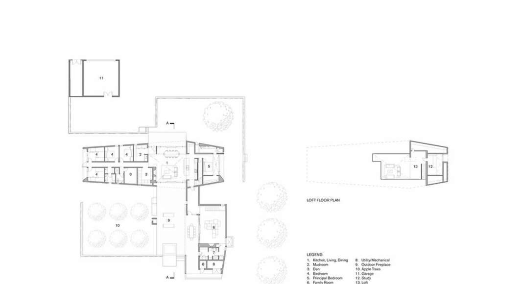 Compass House Floor Plans : Photo credit © superkül