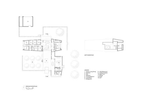 Compass House Floor Plans : Photo credit © superkül