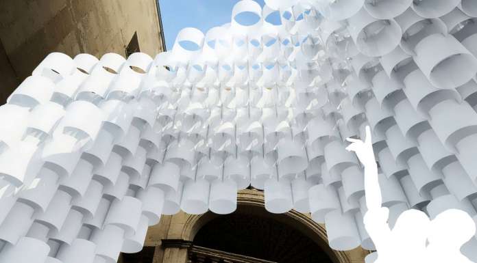 Muy pronto iniciará el Festival des Architectures Vives 2017 Paper Cloud : Photo credit © Studio 3A