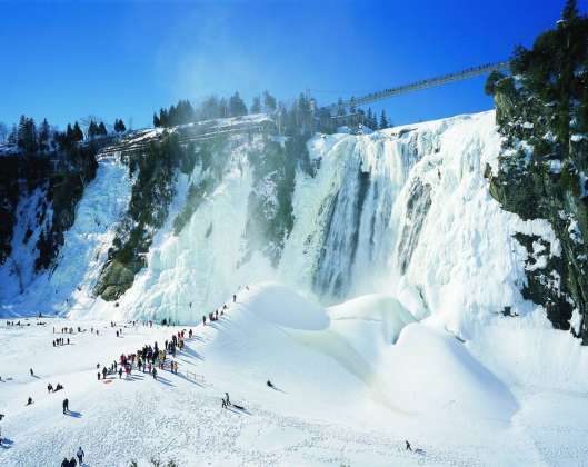 Parc de la Chute-Montmorency : Photo credit © Marc-André Boutin © Sepaq