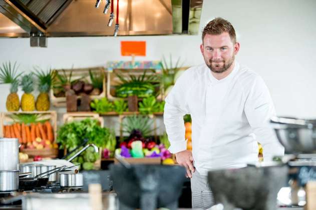 Andaz Mayakoba Resort Chef Ejecutivo Vincent Wallez : Fotografía © Andaz Mayakoba Resort