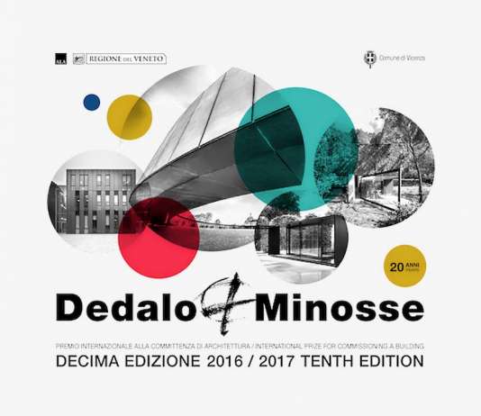 Ceremonia de Entrega de los Premios Internacionales Dedalo Minosse : Cartel © Premio Internazionale Dedalo Minosse, courtesy of © ALA – Assoarchitetti