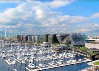Hollwich Kushner presenta el diseño para el proyecto Wharf Marina : Render © Hollwich Kushner