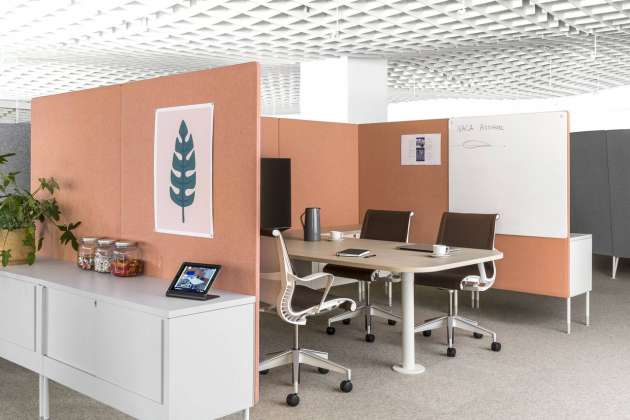 Living Office de Herman Miller cobra vida en NeoCon 2017 : Fotografía © Herman Miller México