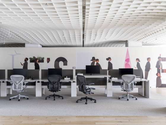 Living Office de Herman Miller cobra vida en NeoCon 2017 : Fotografía © Herman Miller México