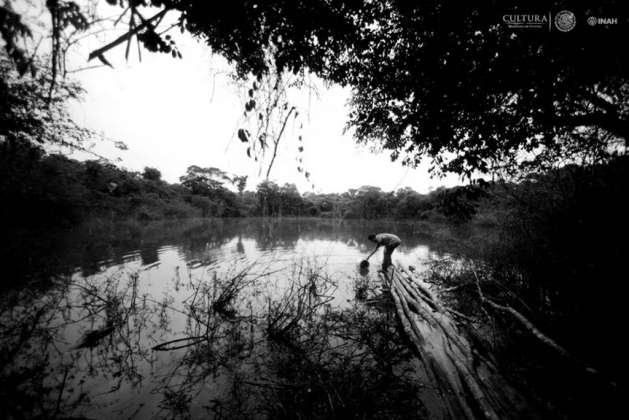 Paisaje de Lagunita : Foto © Mauricio Marat. INAH