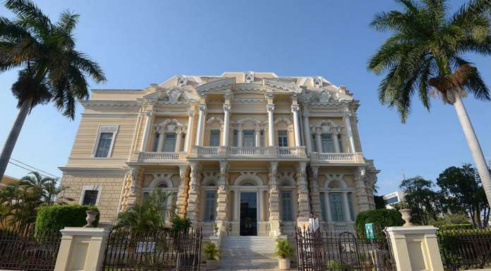 El Palacio Cantón, sede del Museo Regional de Antropología e ícono de la Ciudad de Mérida, Yucatán : Foto © Héctor Montaño, INAH