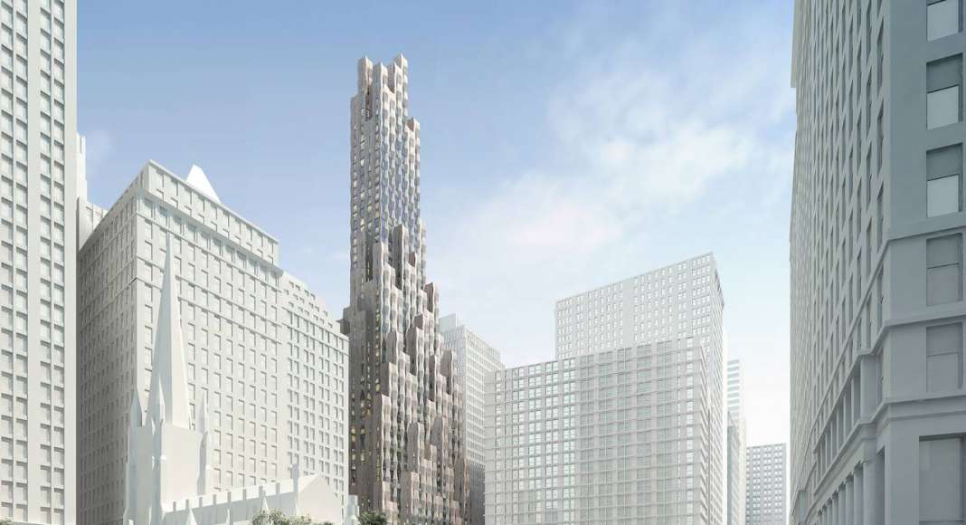 New(er) York - One Wall Street : Render © Hollwich Kushner