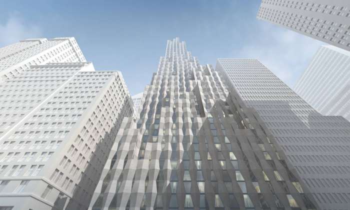New(er) York - One Wall Street : Render © Hollwich Kushner