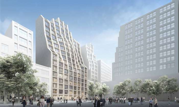 New(er) York - 214 West 29th Street : Render © Hollwich Kushner