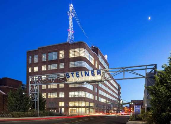 BQDA Adaptive Reuse/Historic Preservation People's Choice Award - Brooklyn College Barry R. Feirstein Graduate School of Cinema & 25 Washington Restoration at Steiner Studios - Dattner Architects (Brooklyn, NY) : Photo © Dattner Architects