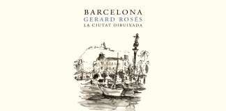 Barcelona. La ciudad dibujada por Gerard Rosés : Fotografía © Barcelona Llibres