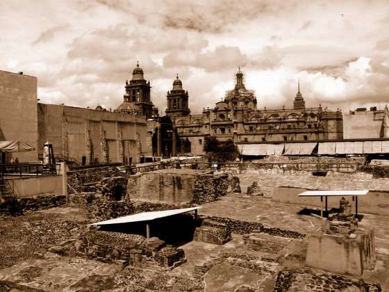 Templo Mayor de la Ciudad de México : Fotografía © CIP CDMX