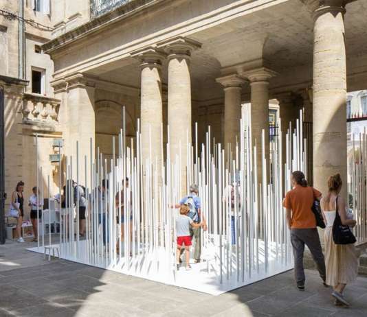 Festival des Architectures Vives FAV 2017 2017 FAV Pavilion - Vertical emotion : Photo credit ©photoarchitecture.com
