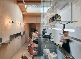 Bars & Restaurants Category - Big Small Coffee and Guestroom by Office AIO : Photo courtesy of © INSIDE: World Festival of Interiors