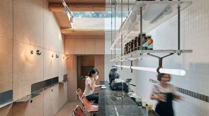 Bars & Restaurants Category - Big Small Coffee and Guestroom by Office AIO : Photo courtesy of © INSIDE: World Festival of Interiors