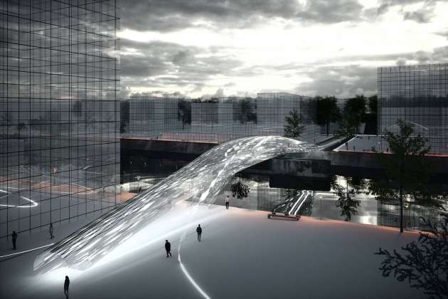 Future Projects Infrastructure - Brommy New Footbridge by SPANS Assosciates : Photo credit © World Architecture Festival
