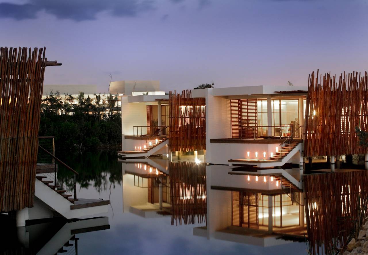 Mayakoba Rosewood Resort Villa over the Water : Fotografía © Mayakoba Resort