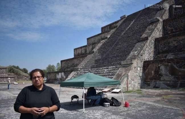 Los teotihuacanos reprodujeron el mismo patrón de túneles asociados a sus grandes edificaciones : Foto © Melitón Tapia, INAH