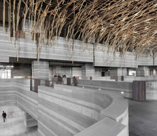 The HUB Performance and Exhibition Center Exhibition Hall (The Forest) : Photo credit © Dirk Weiblen