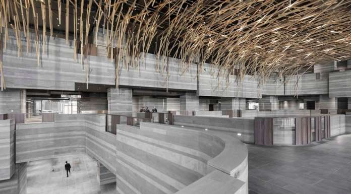 The HUB Performance and Exhibition Center Exhibition Hall (The Forest) : Photo credit © Dirk Weiblen