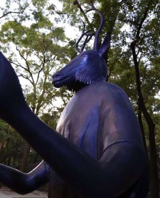 Exposición "Onirismo en Bronce, Leonora Carrington" : Fotografía © Gobierno de la CDMX