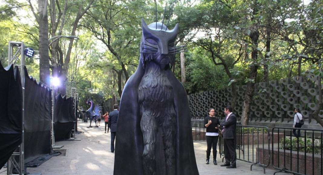 Exposición "Onirismo en Bronce, Leonora Carrington" : Fotografía © Gobierno de la CDMX